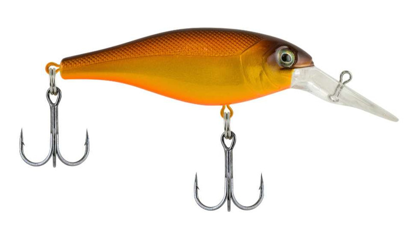 2) Berkley Bad Shad 5 Moss Craw Crankbait Fishing Lures