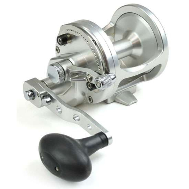 Avet LX 6.3 MC Raptor 2 Speed Lever Drag Casting Reel Left Hand Silver