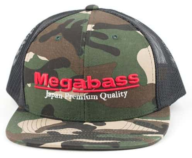 Megabass Logo Snapback Hat - TackleDirect