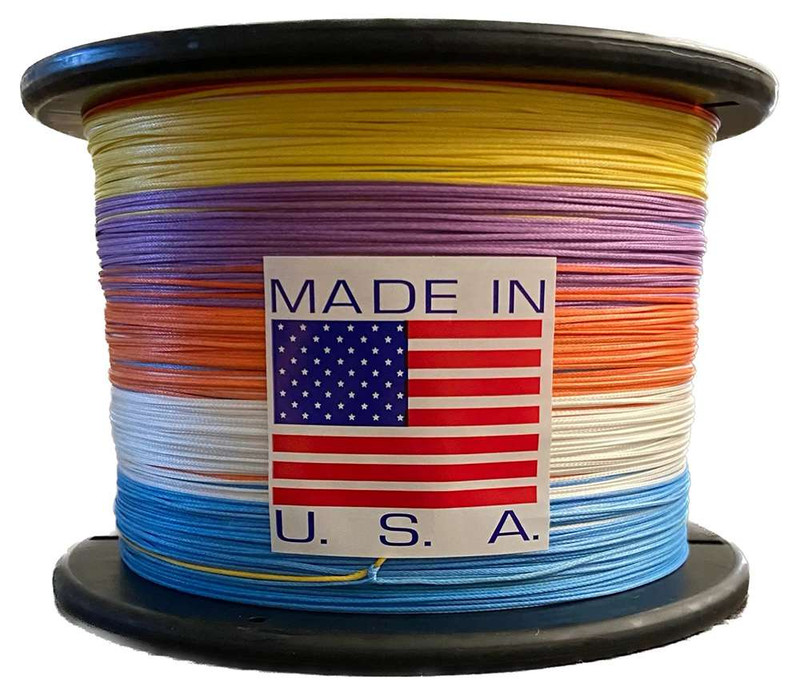 brown braided fishing line Jerry Solid Core Braid (20lb Reaction Tackle HERCULES Brown Fade Free Fishing