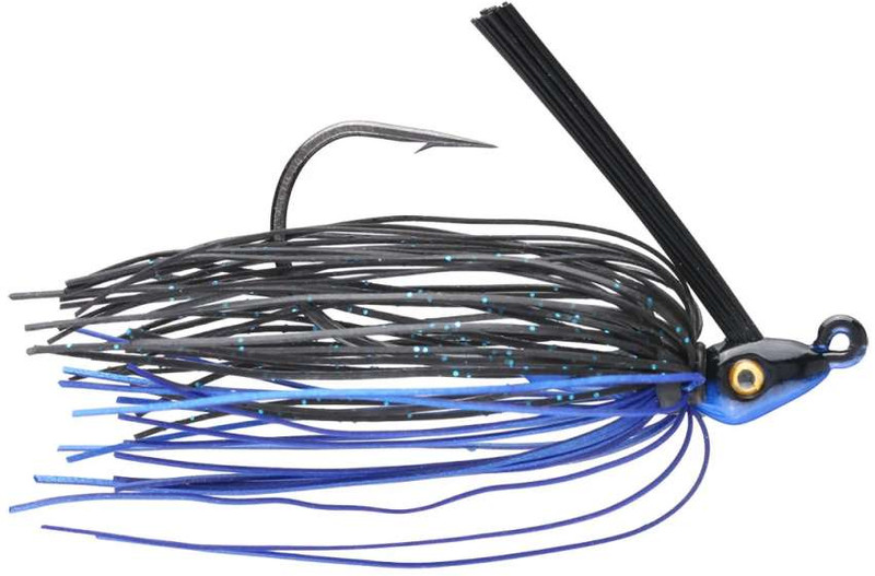 Outkast Tackle Heavy Cover Pro Swim Jig - 1/4oz - Blue Black