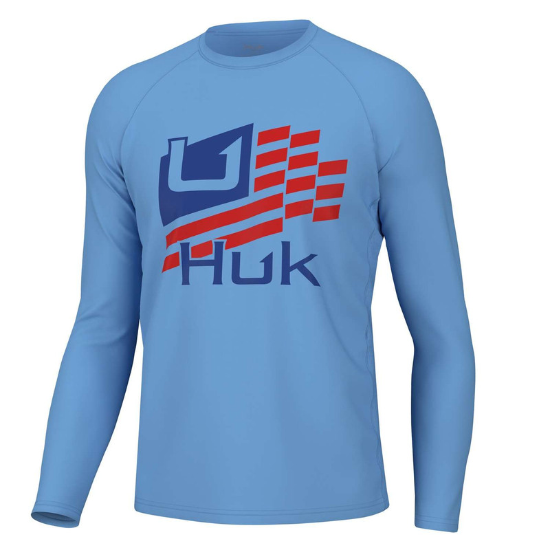 Huk Stripes Pursuit LS Shirt - TackleDirect