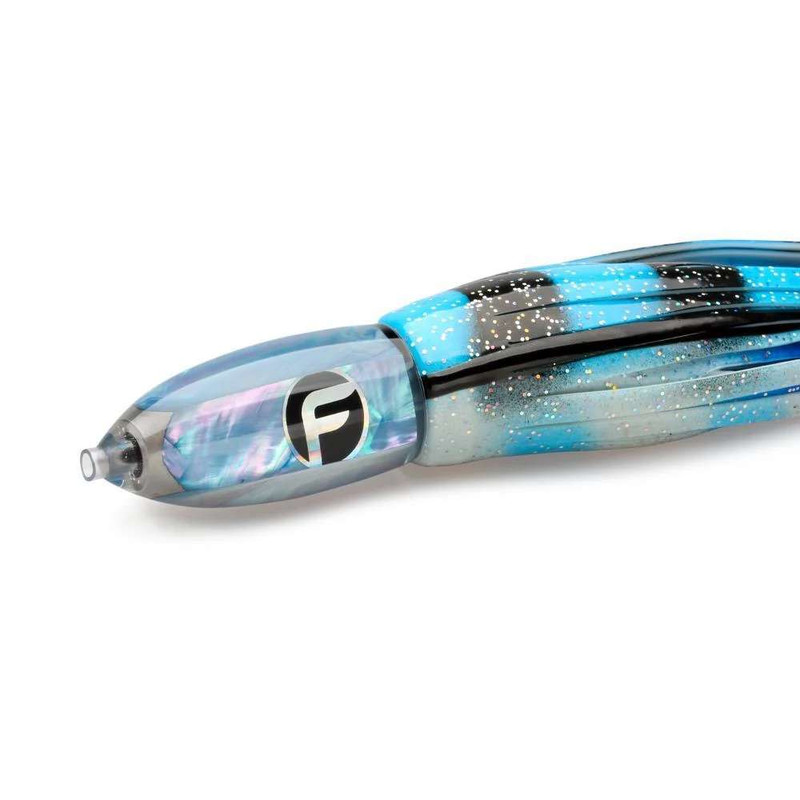 Fathom Offshore Double O Large 14in Trolling Lure - Ice Blue