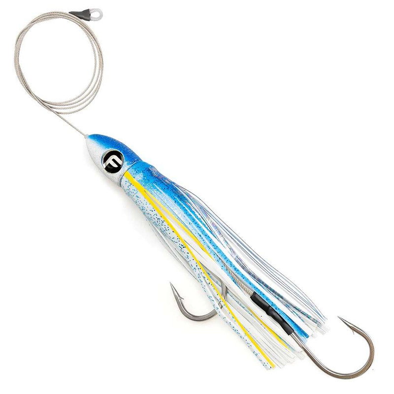 Cable-Rigged Fatboy Lead Medium 9 Trolling Lure Fatboy Green