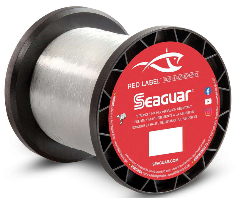 Seaguar Red Label Fluorocarbon Line - 17lb - 1000yds - TackleDirect