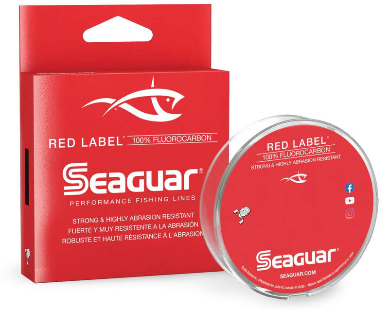 Seaguar Red Label Fluorocarbon Line - 17lb - 200yds - TackleDirect