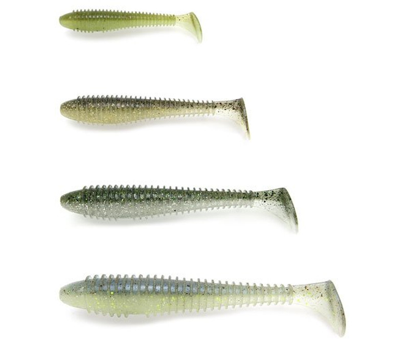 Keitech Swing Impact Swimbait, 4”, Choice of Colors 