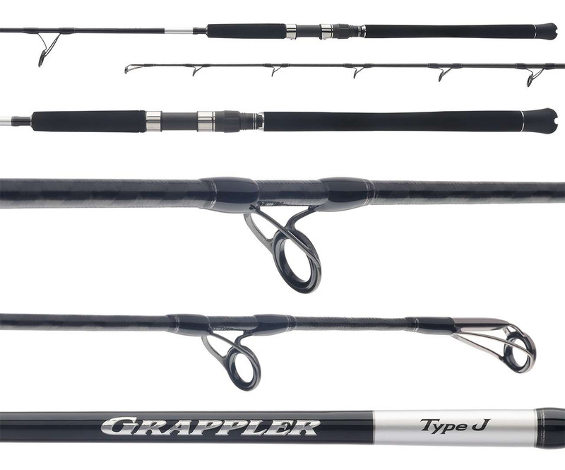 Shimano Grappler A Type J Jigging Spinning Rods - TackleDirect