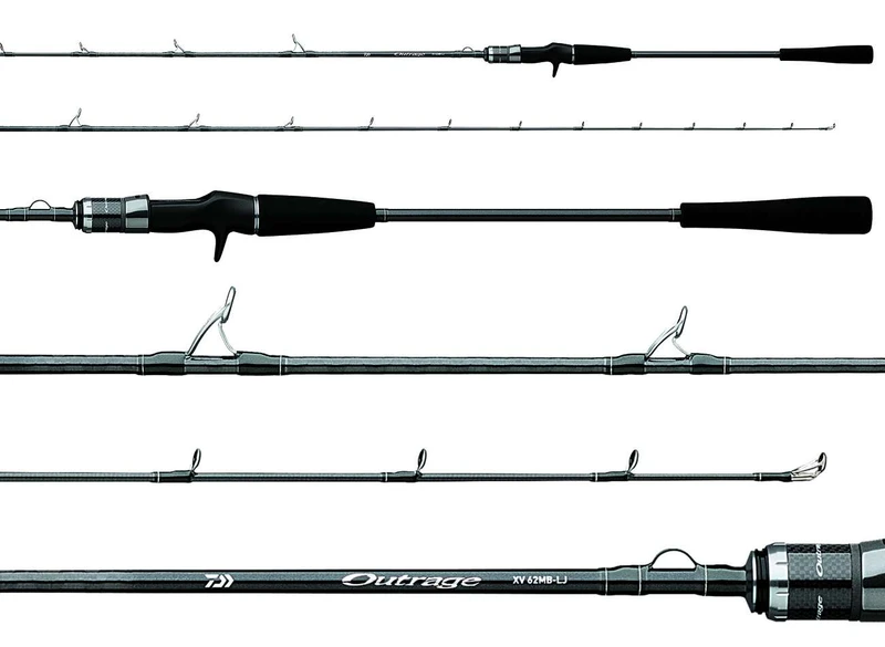 Daiwa Outrage XV Light Jigging Rods - TackleDirect