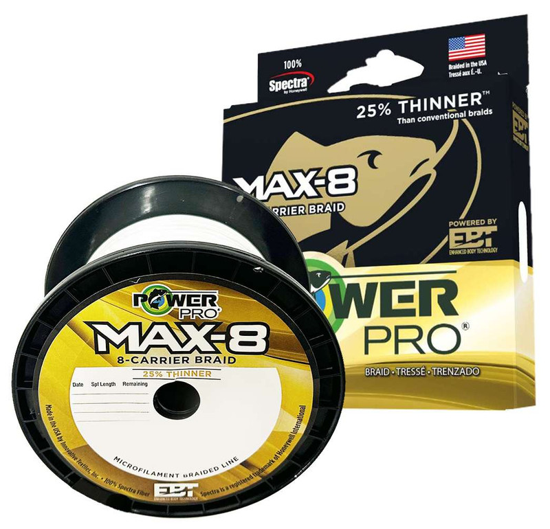 POWER PRO Spectra Braided Fishing Line, 80Lb, 500Yds, White