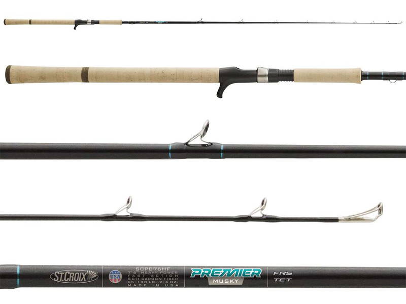 new st croix musky rods Legend Tournament made musky rods at an exceptional value Premier Musky