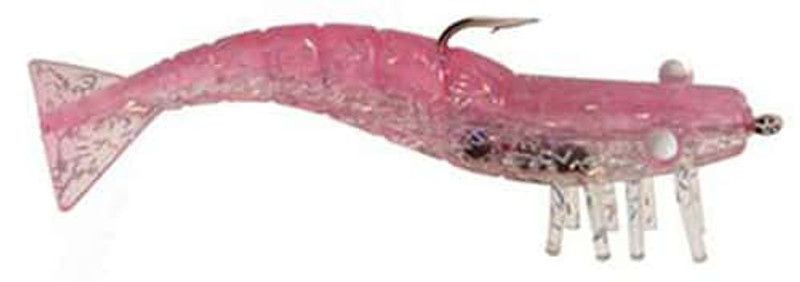 DOA FSH3-3P-401 Shrimp Lure 3 1/4 oz Electric Chicken 3 Per Pack 