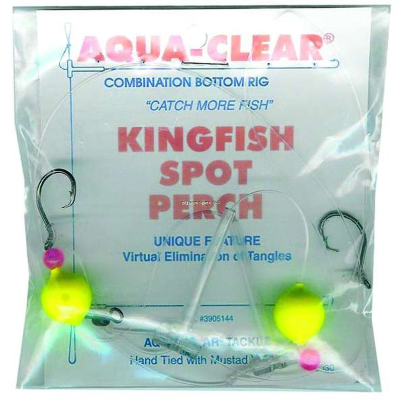 Aqua-Clear Kingfish Spot Perch Rigs - TackleDirect
