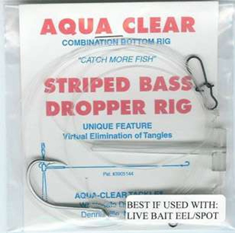 Aqua-Clear ST-7BHFF Striped Bass Dropper Rig - TackleDirect