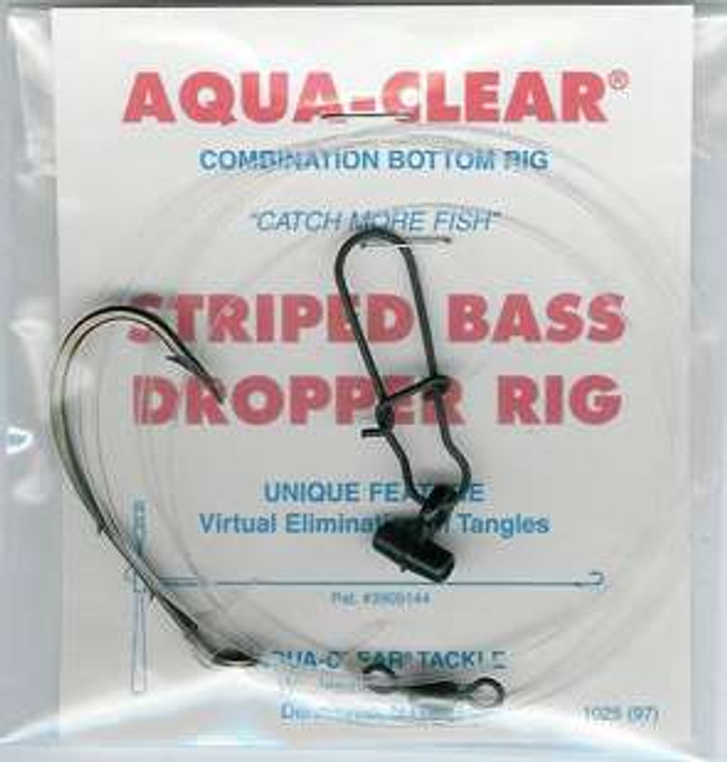 Aqua-Clear ST-7BHFF Striped Bass Dropper Rig - TackleDirect