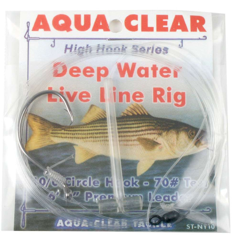 Aqua-Clear ST-7DE Striped Bass Deep Water Live Line Rig