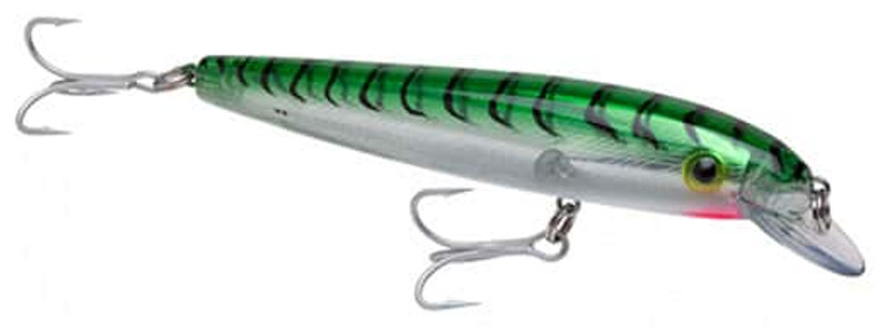 Bomber Wind Cheater Saltwater Lure, Silver/Red Head - Yahoo Shopping