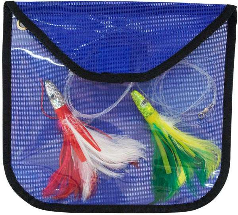 Black Bart Soft Lure Soft Sided Tackle Bag - Blue, Small