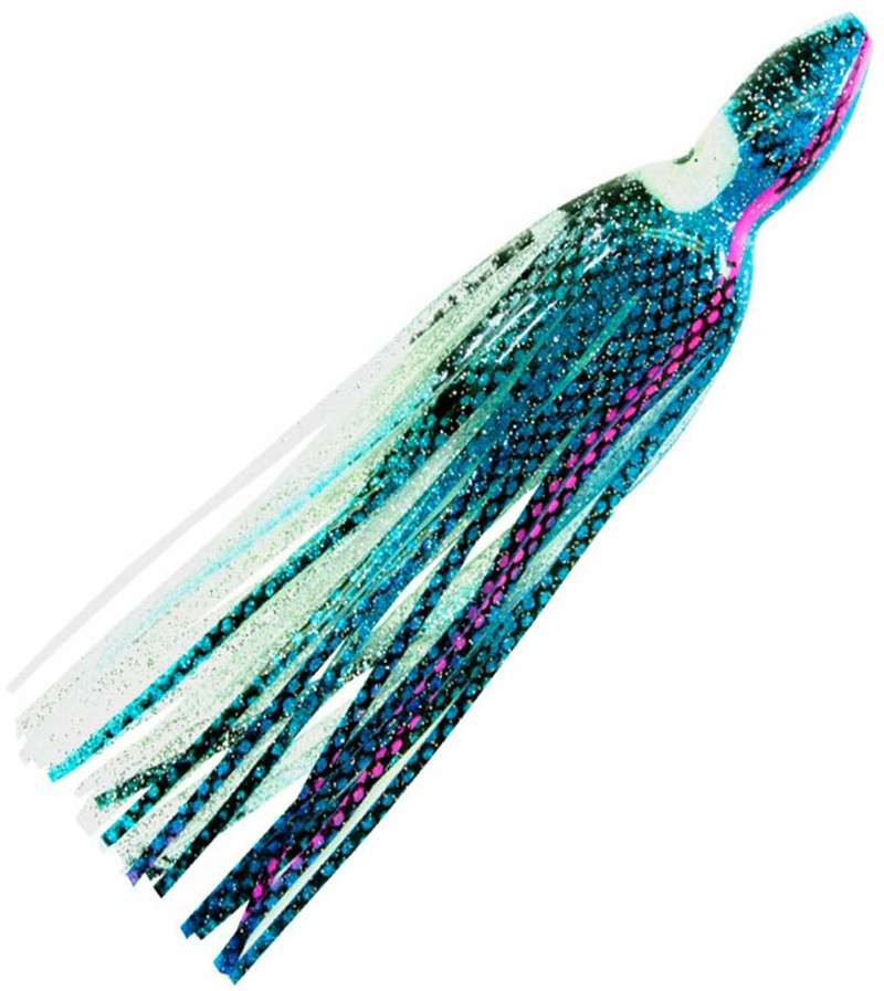 Billy Baits - Billy Witch Lure - Chrtrse/Wht Stripe Skirt 