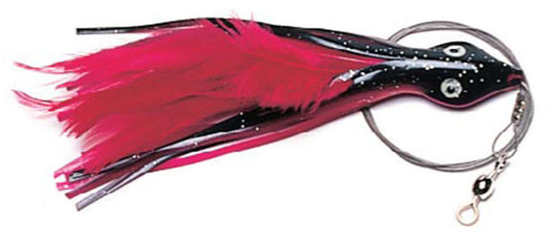 Boone Dolphin Rigs 2oz 6-1/2in Red/Black