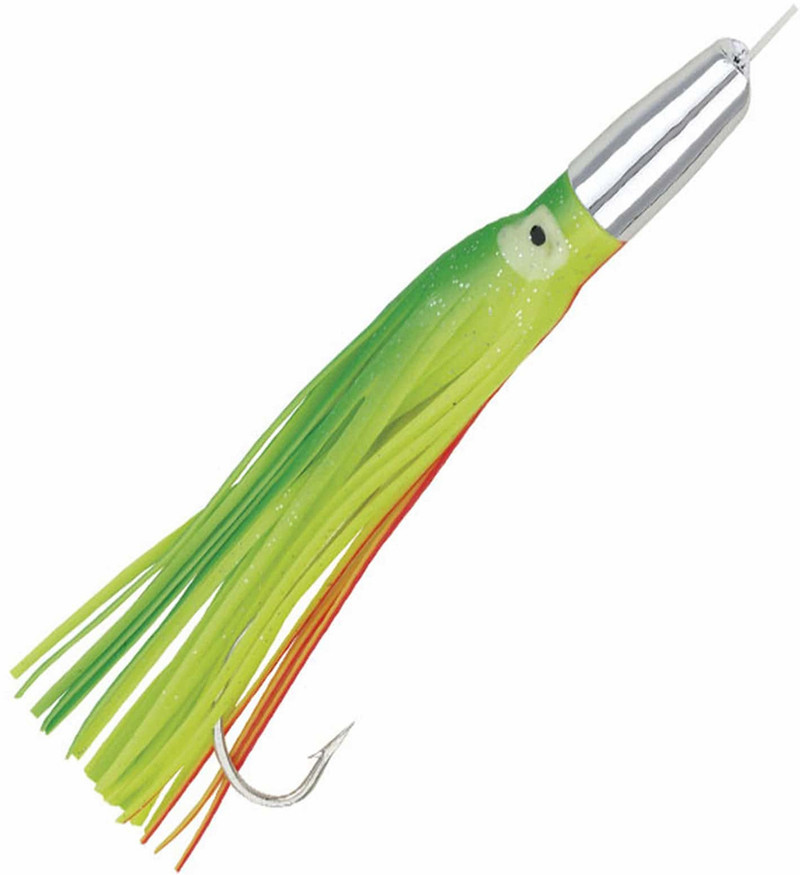 Bubble Trouble Small 5 Trolling Lure Chartreuse | Rainbow Bubble Trouble