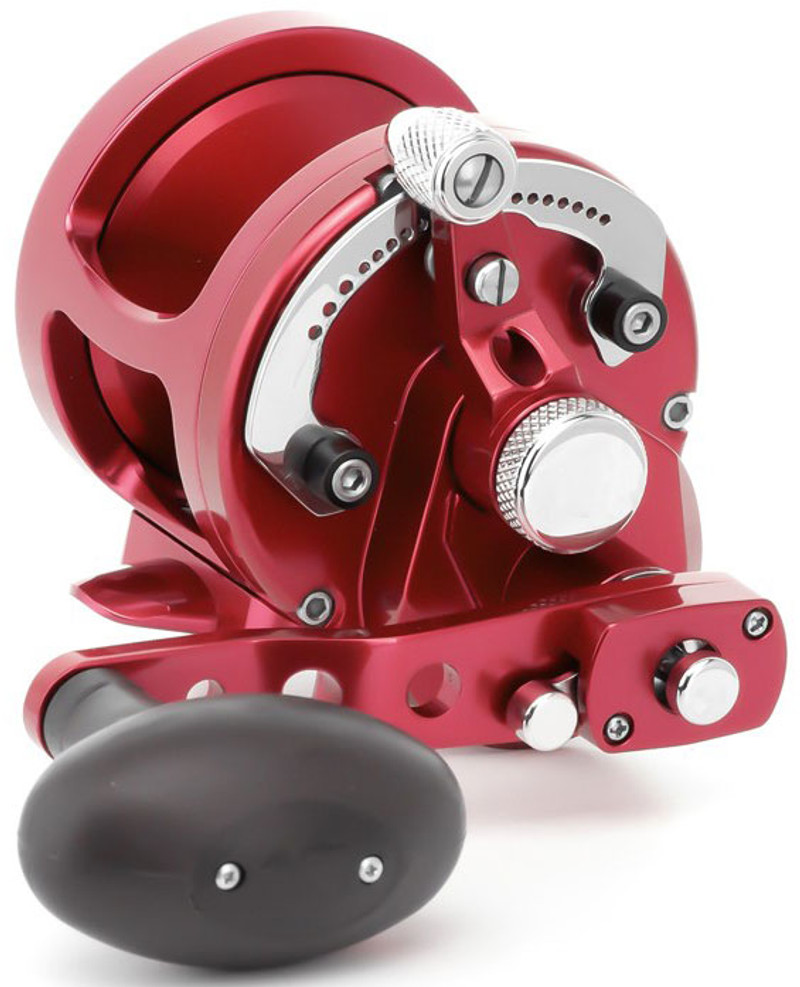 Avet MXJ 6 4 MC Raptor 2 Speed Lever Drag Casting Reel Red