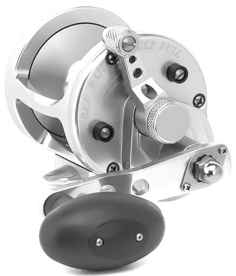 Avet MXL 5.8 MC Single Speed Lever Drag Casting Reel Left Hand Silver