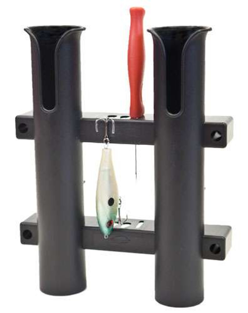 Fish-On! Plastic Double Rod Holder - TackleDirect