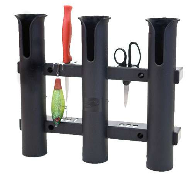 Fish-On! Triple Rod Holder - Black