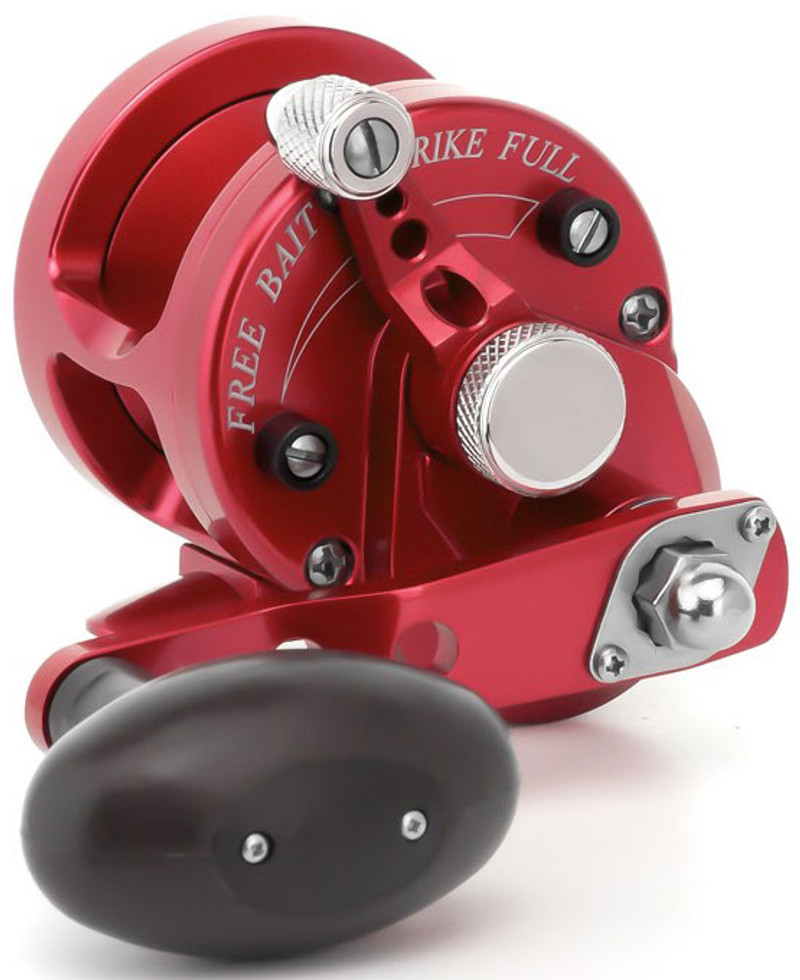 Avet SXJ 5.3 Single Speed Lever Drag Casting Reel Red