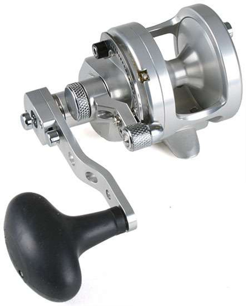 Avet SXJ 6 4 MC Raptor 2 Speed Lever Drag Casting Reel Left Hand Silver