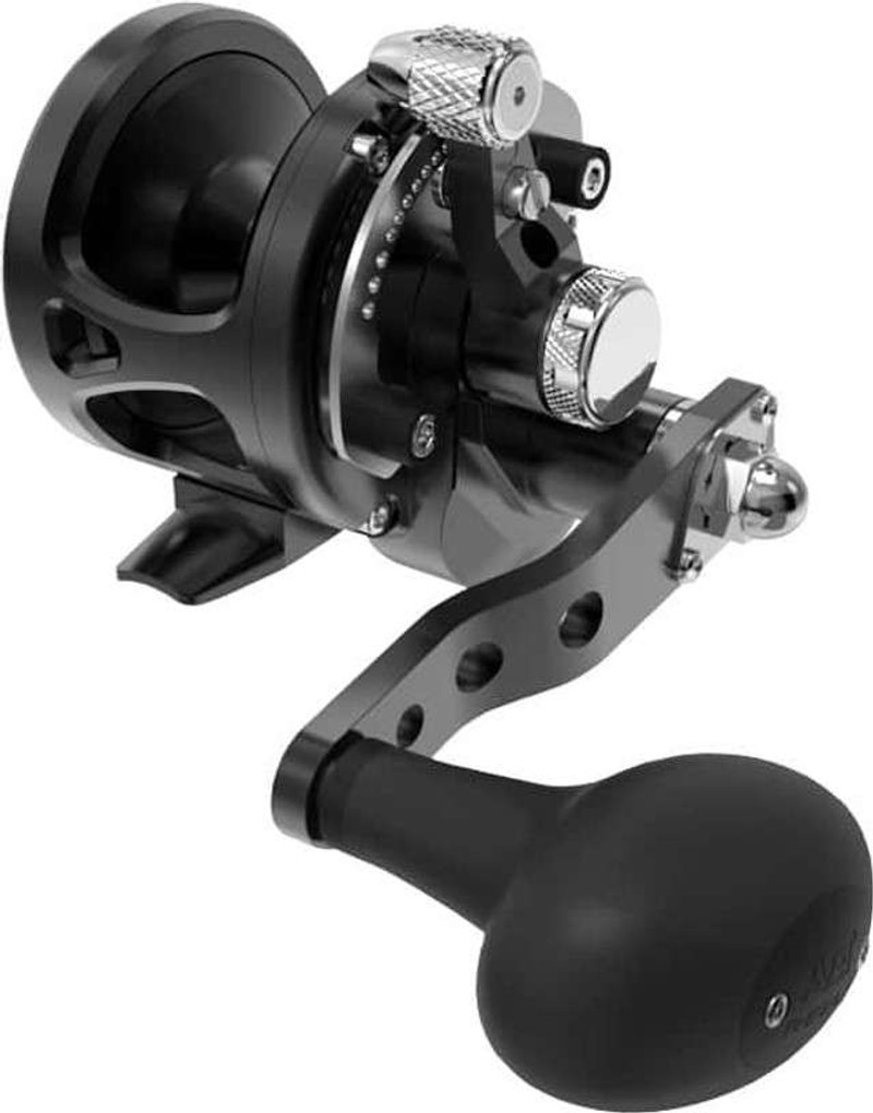 Avet SXJ G2 5.3 MC Single Speed Reel Left Hand Black TackleDirect