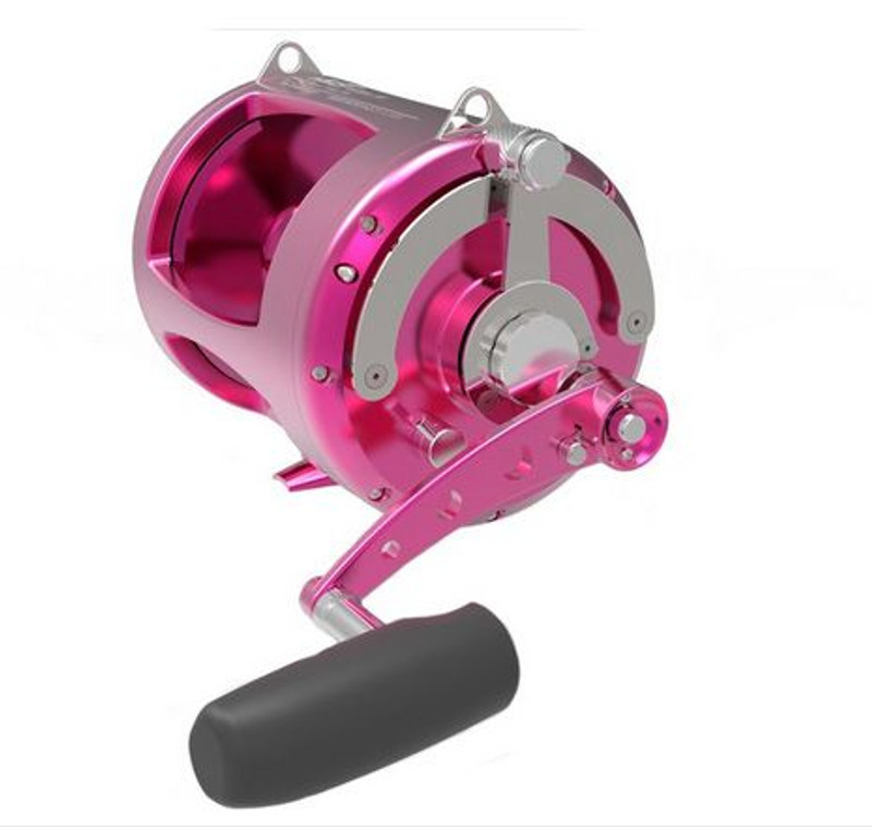 Avet T RX 80W 2 Speed Lever Drag Big Game Reel Pink