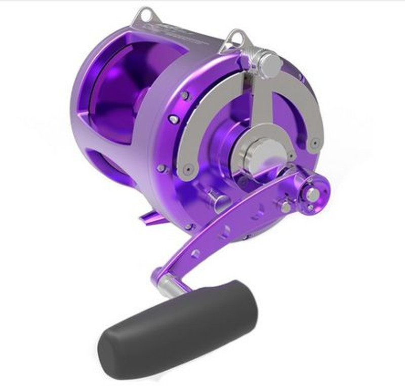 Avet T RX 80W 2 Speed Lever Drag Big Game Reel Purple