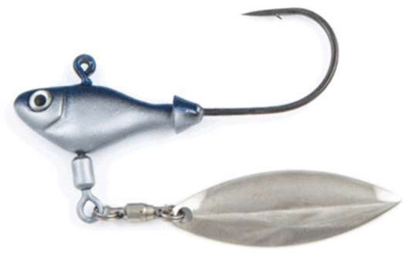 Fish Head Spin Underspin - 1/8 oz. - Chartreuse Shad - TackleDirect