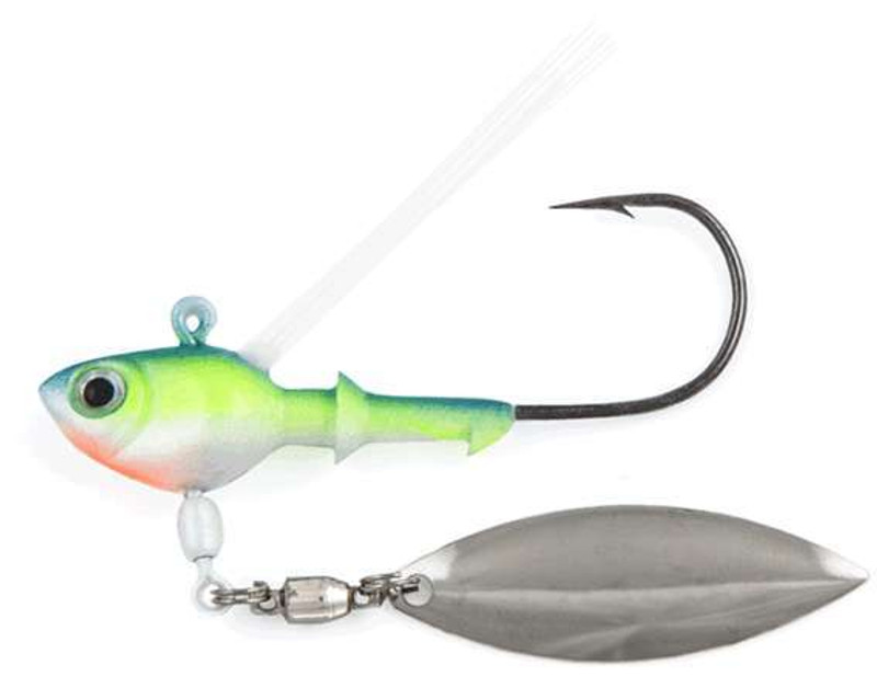 Fish Head Stand-up Spin Smokin Shad / 1/4oz