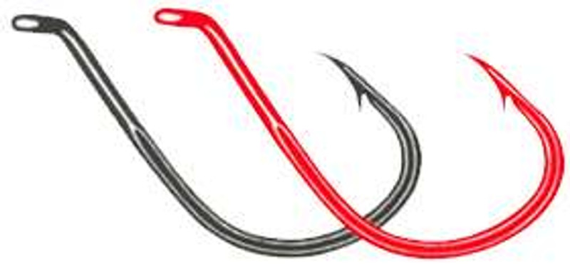 Owner Mutu Light Circle Hooks - 46 Pk. - Size #2 - Black Chrome - Melton  Tackle