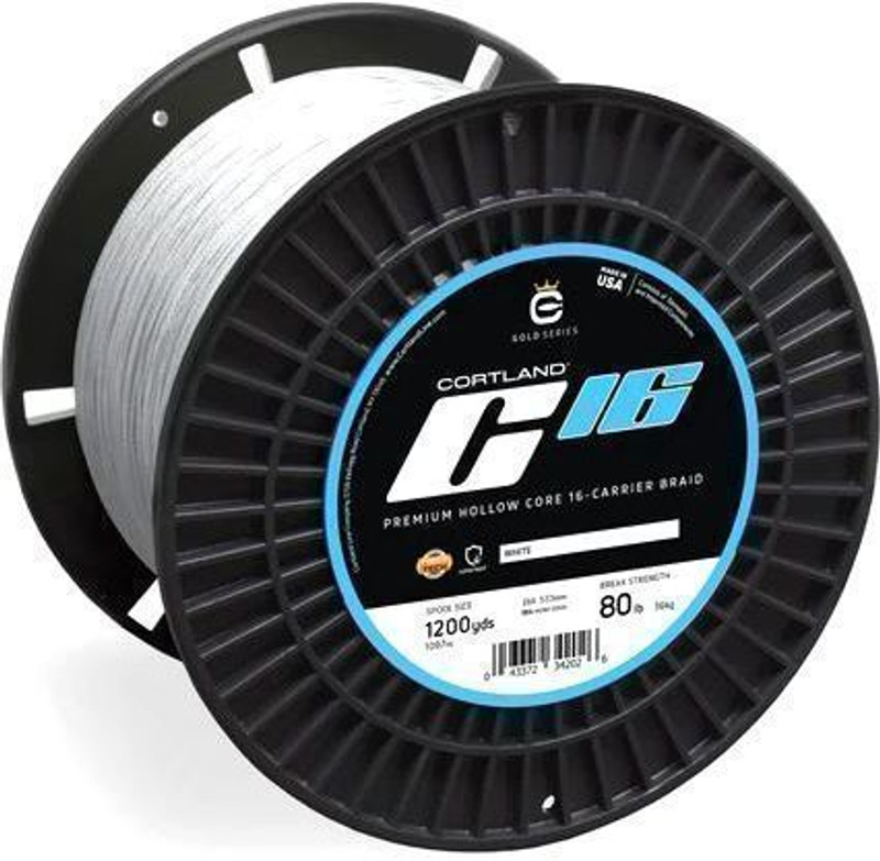 Cortland C16 Super Braid Fishing Line - TackleDirect