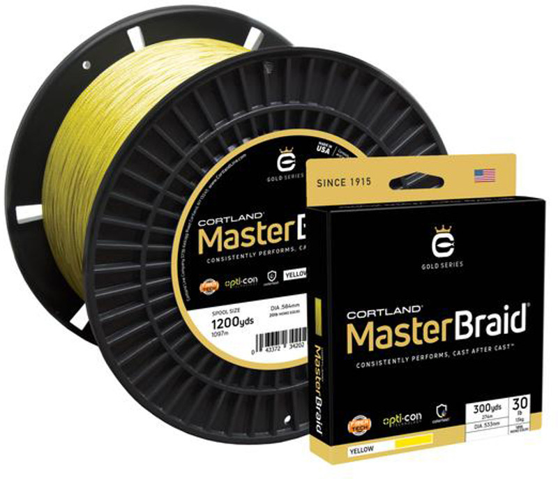 Cortland Master Braid Fishing Line - 10 lb - TackleDirect