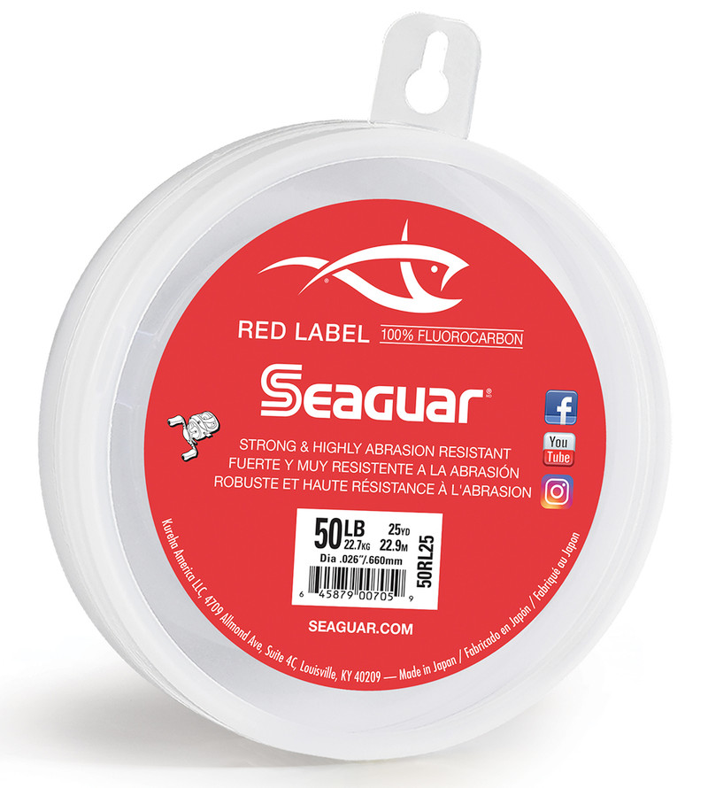 Seaguar Red Label Fluorocarbon Leader - TackleDirect