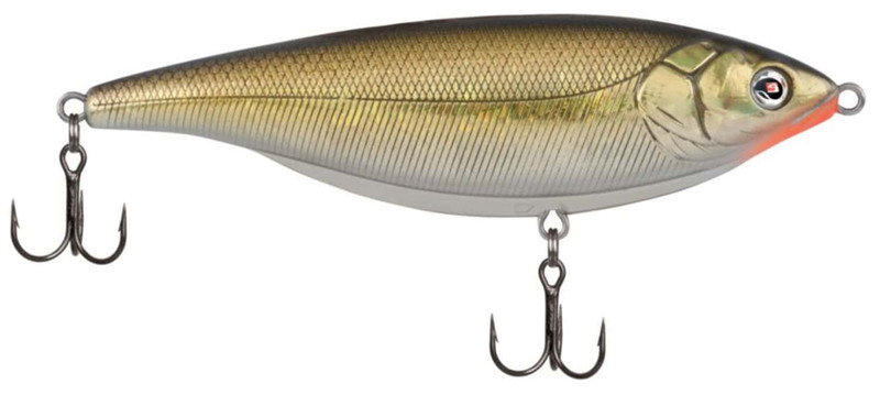 Sebile SS-090-SU Stick Shadd Lure - Suspending Nat Golden Shiner