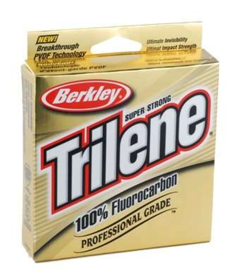 Berkley Trilene 100% Fluorocarbon Professional Grade Clear 110 Yards 4 Pound