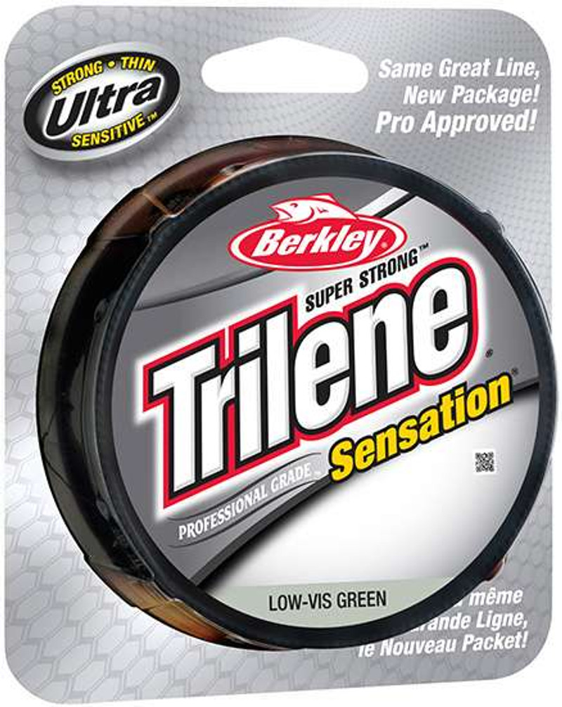 Berkley Trilene XL Smooth Casting fishing line 8lb Low Vis Green 330 yards