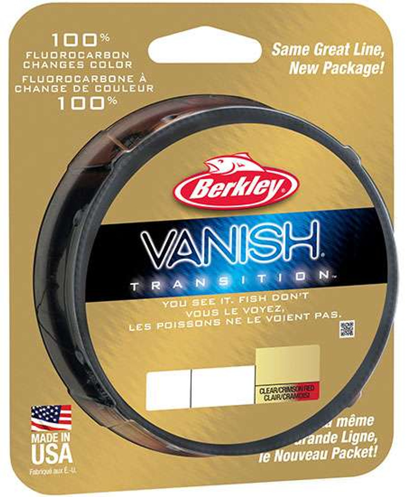 Berkley Vanish Transition Fluorocarbon - TackleDirect