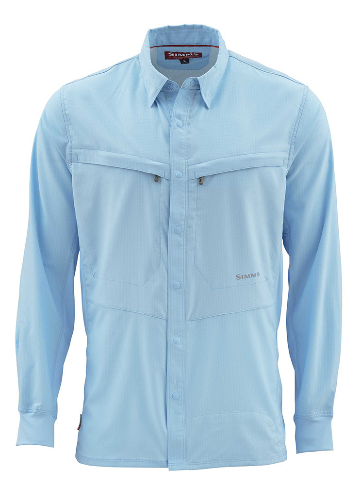 Simms Intruder BiComp Long Sleeve Shirts - TackleDirect