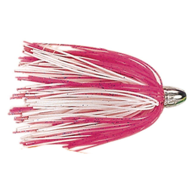 Billy Baits Micro Mini Lure - Pearl/Pink Shimmer Skirt, Weighted Head, 2.5 Inch For Salt & Fresh Water - View #2