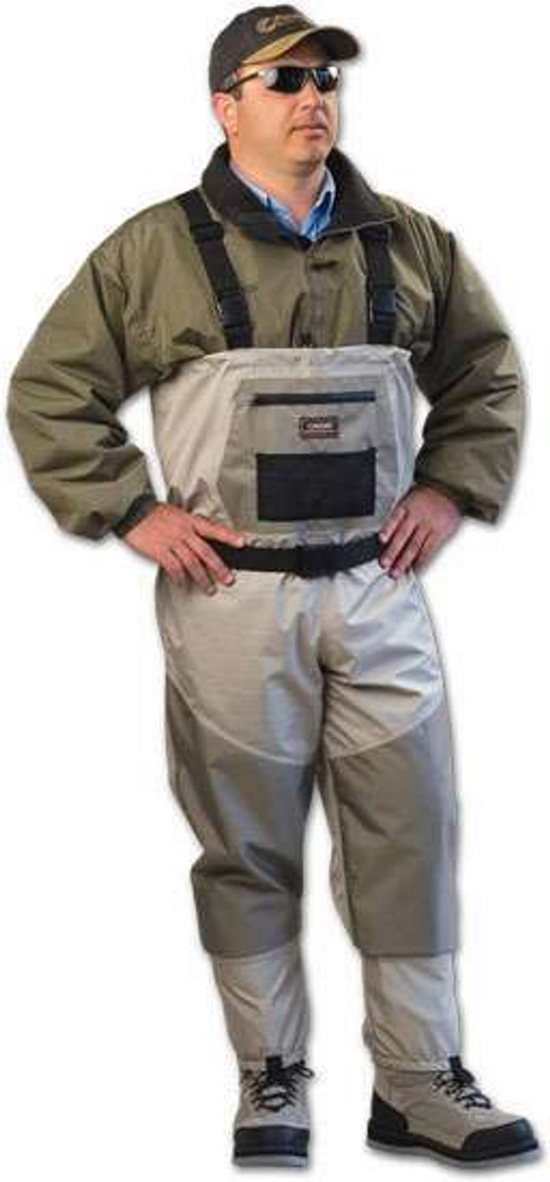 Caddis Deluxe Breathable Stockingfoot Waders - TackleDirect