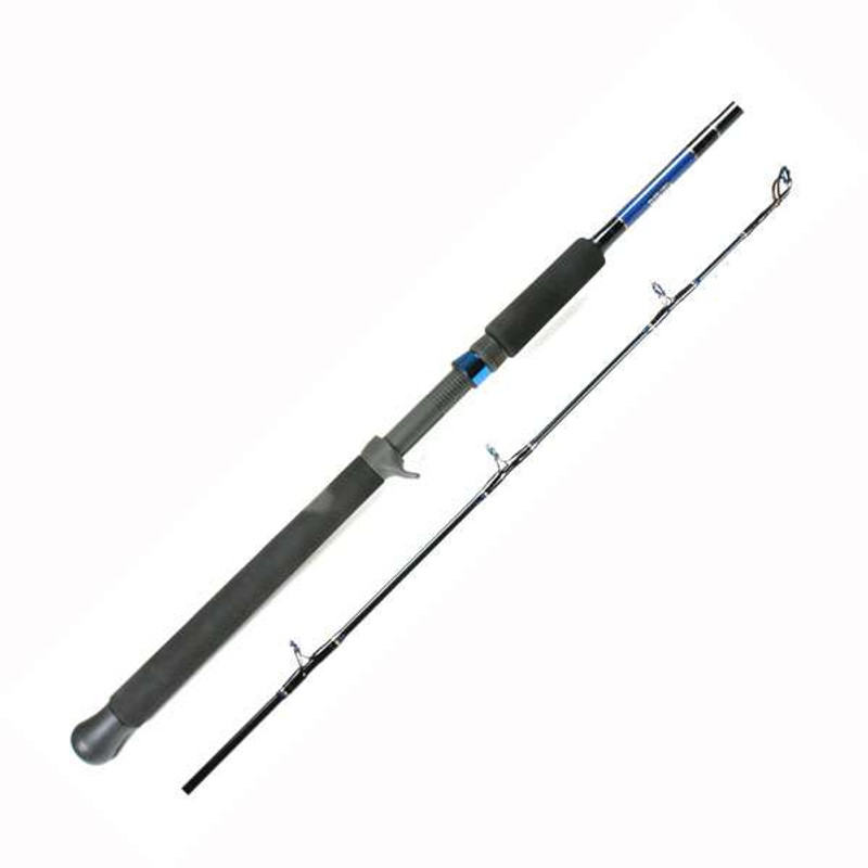 Boat Fishing Rods LEYDUN BLUE INSHORE Inshore Breakwater Bass Rod S782L  S862ML S902ML Saltwater Light Fast 2 Section Spinning 231129 From Xuan09,  $55.85