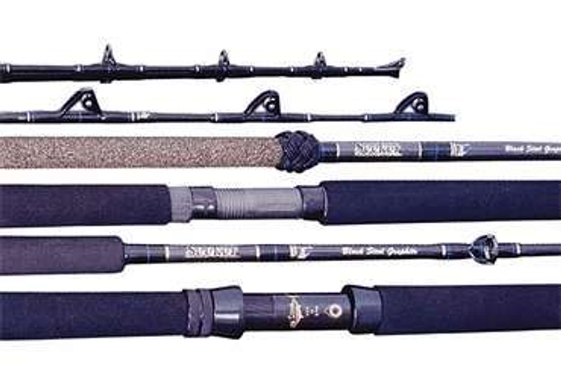 Seeker Black Steel Graphite Fishing Rod (Model: Casting/ G 870-7