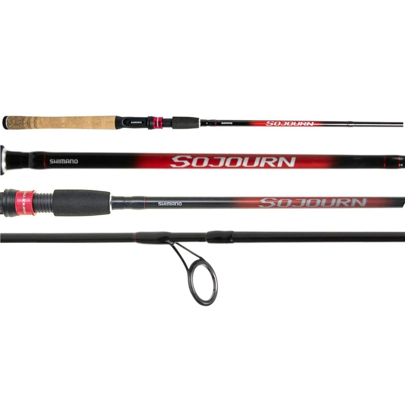 Shimano® Clarus Casting Fishing Rods, Medium-Heavy, 7-ft, 2-pc